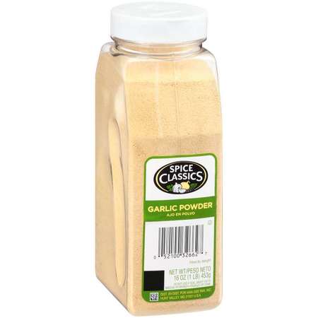 Spice Classics Spice Classics Garlic Powder 1lbs, PK6 932662